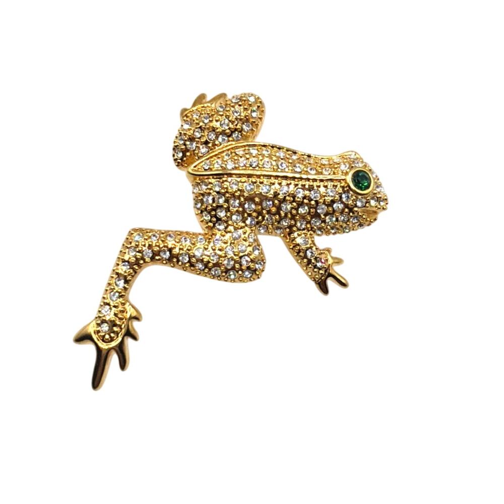 Camrose & Kross JBK Jackie Kennedy Frog Brooch/Pin